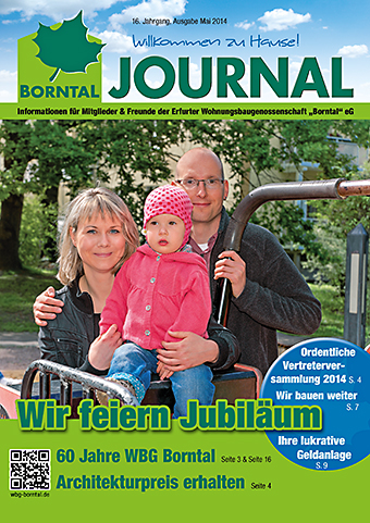 borntalJournal_1_2014 wohnen im grünen